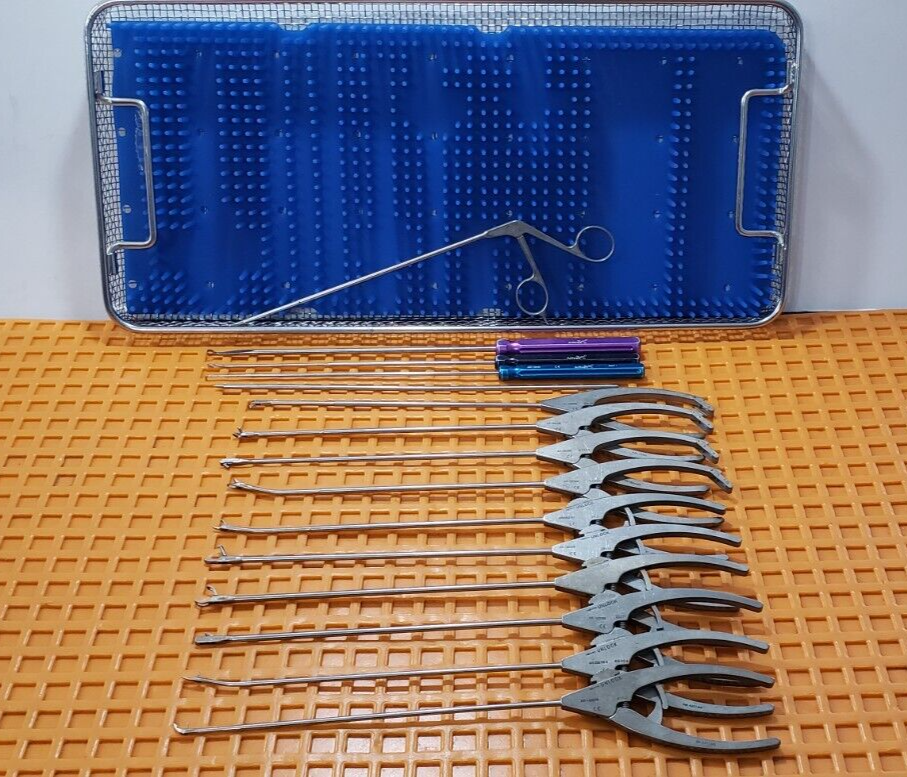 Arthrex Arthroscopy Forceps Set of 14 pieces with Sterilization Tray