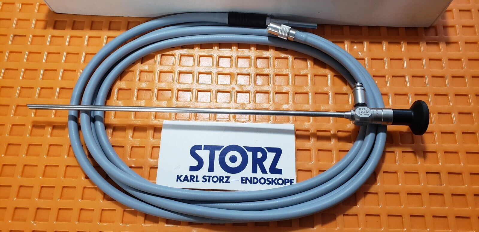 Karl Storz 26046FA Laparoscope 5mm x 45 Degree 29cm & 495NE Fiber Optic Cable