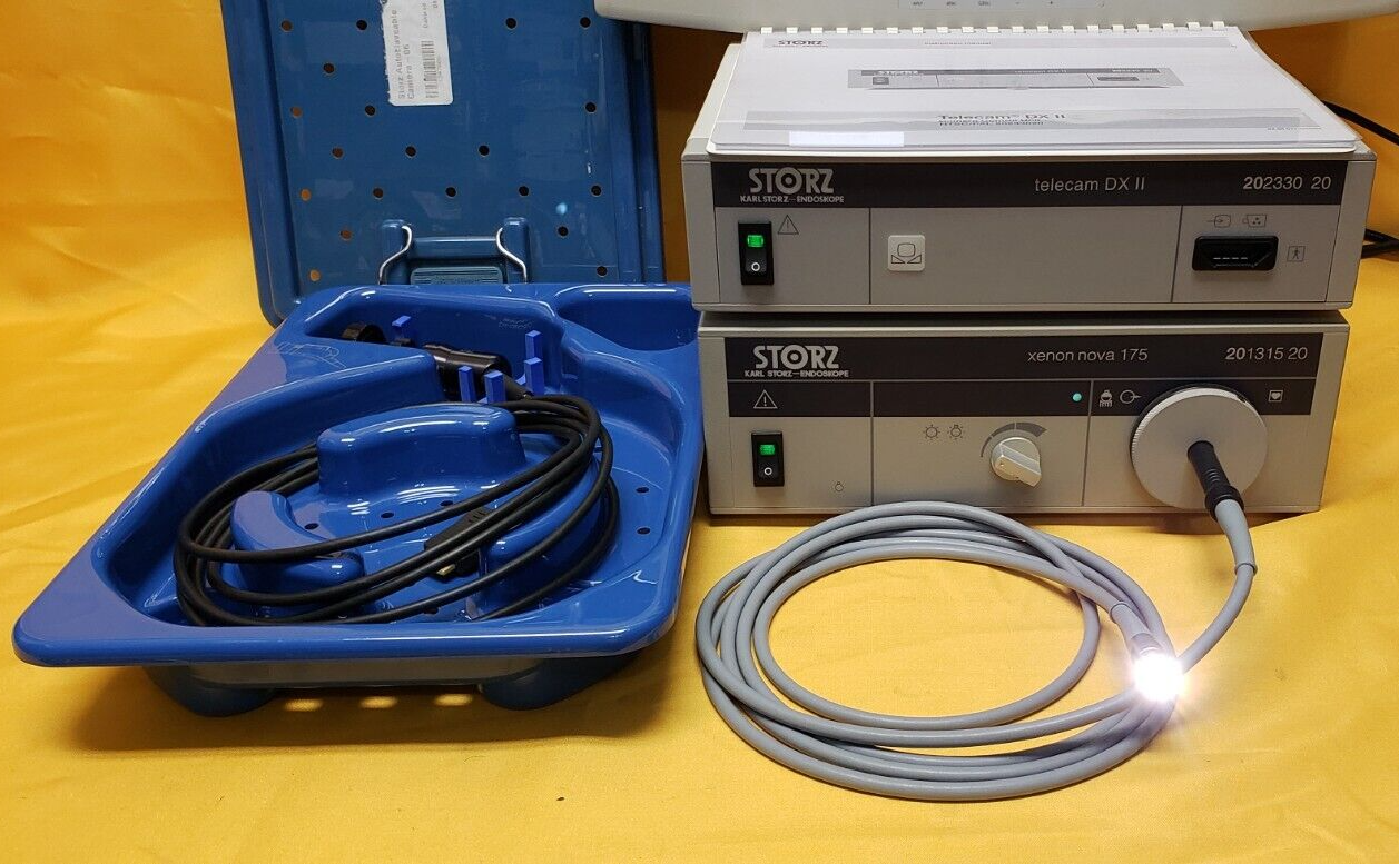 Karl Storz telecam DX II Color Video Camera System Xenon nova 175 Light &495ND