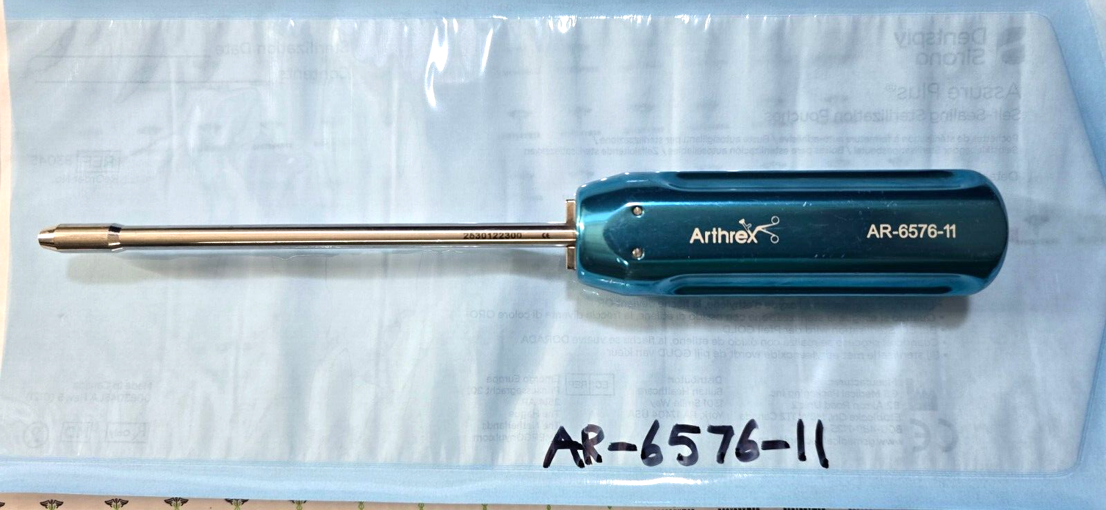 Arthrex Surgical Reusable Obturator handle  REF: AR-6576-11