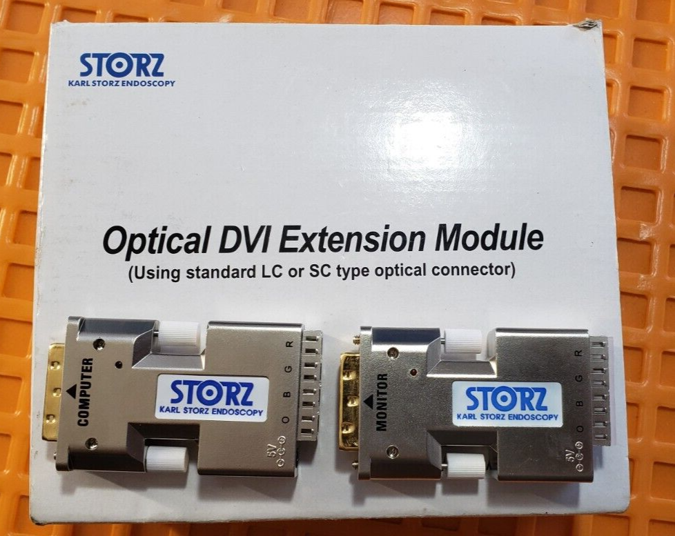 Karl Storz WU1085 DDL/DSL Optical DVI Extension Module Pair with Power Adaptor