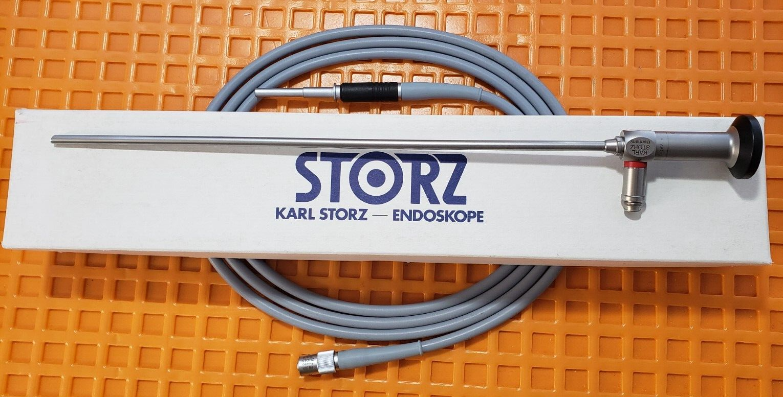 Karl Storz 26046BA 5mmx30 Degree Telescope 30cm Autoclave & 495NA Fiber Cable