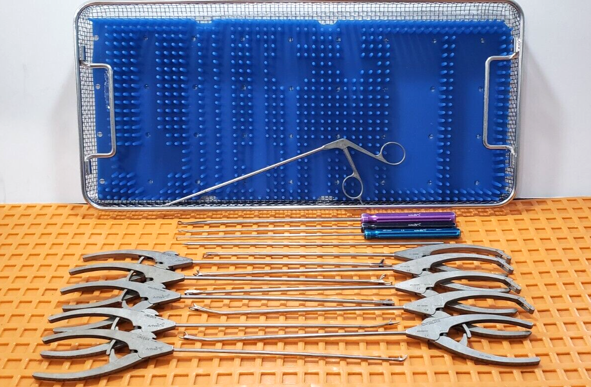 Arthrex Arthroscopy Forceps Set of 14 pieces with Sterilization Tray