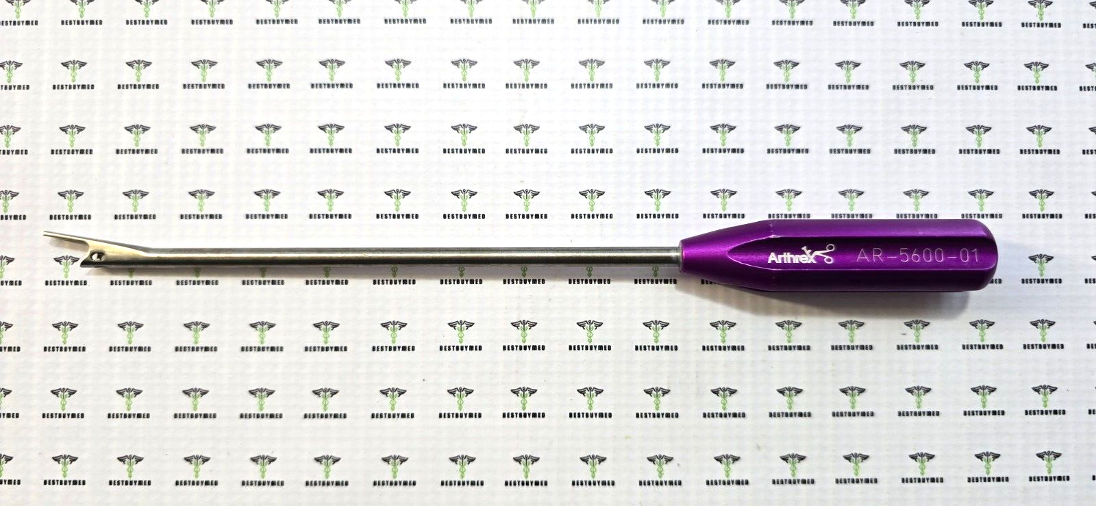 Arthrex Surgical Reusable 4mm OFFSET Instrument Purple handle  REF: AR-5600