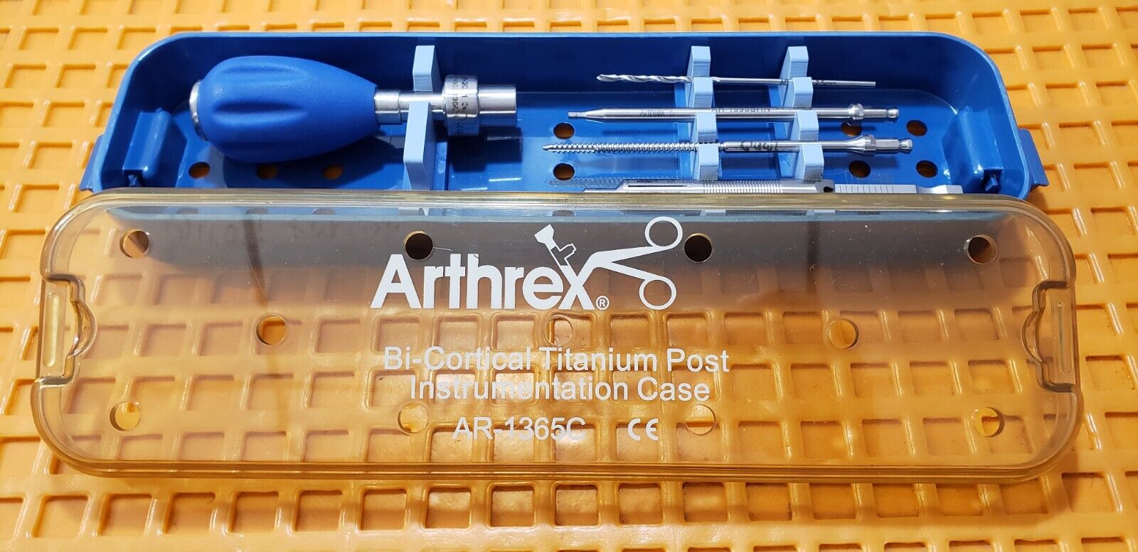 Arthrex AR-1365C Surgical orthopedic Bi-Cortical Titanium Post Set