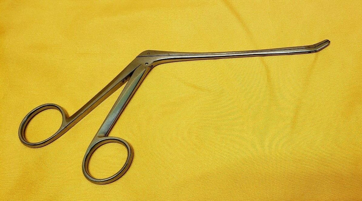 Zimmer 3384 Surgical PITUITARY Rongeurs 3x10mm Cup Jaw Curved Up