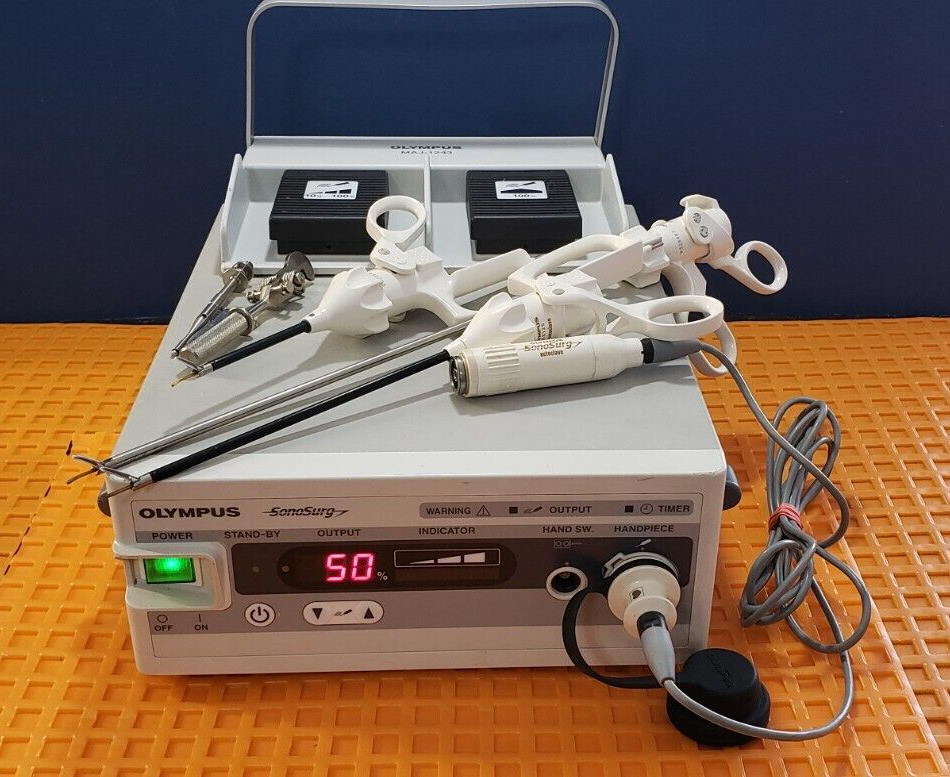 Olympus Sonosurg G2 Generator , T2H Transducer,T3075 Scissors, with Foot Switch.