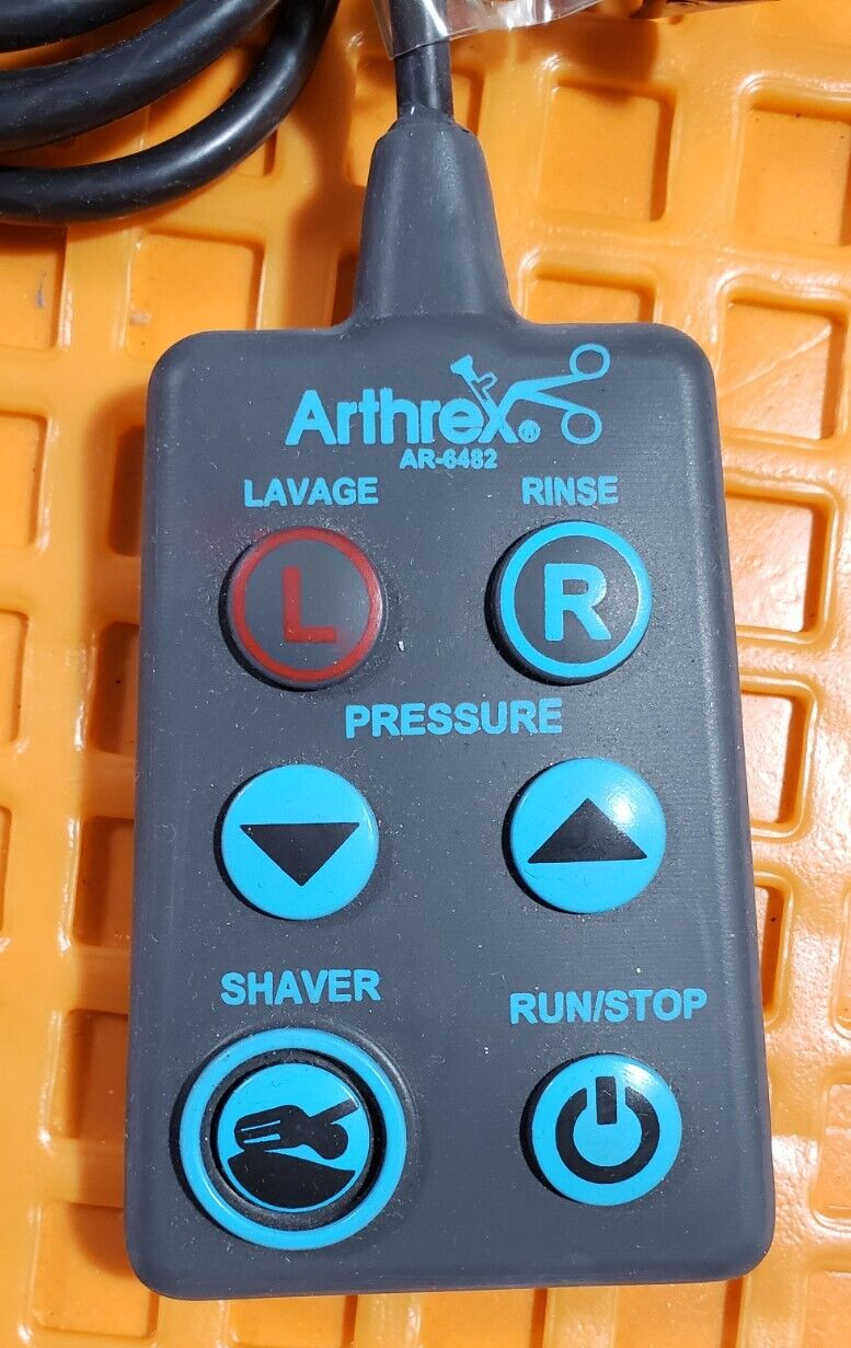 Arthrex AR-6482 Remote Control for Dual Wave Arthroscopy Pump 6480 Autoclave