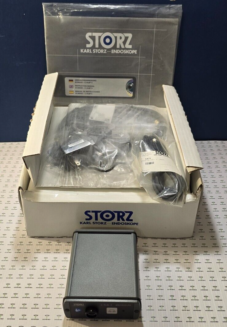 Karl Storz 202903 20 c-hub II Processor with Manual & Power Cable