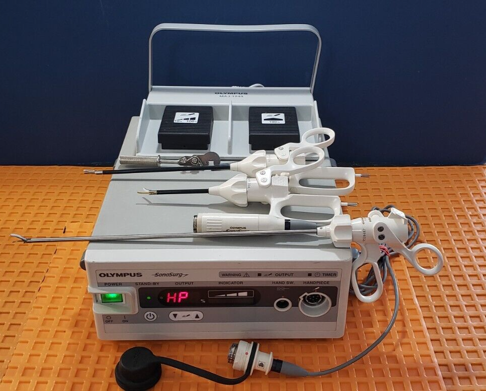 Olympus Sonosurg G2 Generator , T2H Transducer,T3075 Scissors, with Foot Switch.