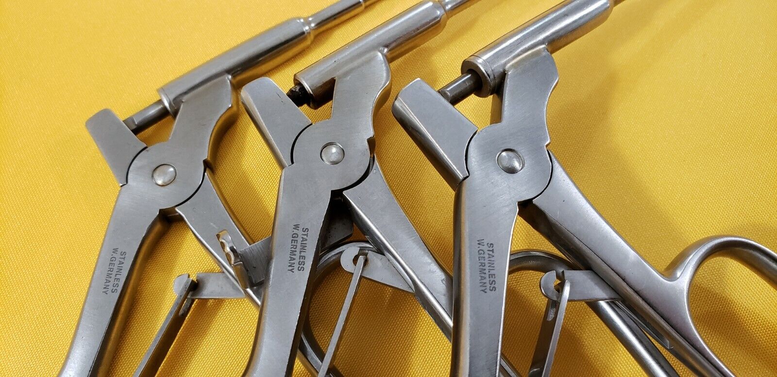 Zimmer Surgical Orthopedic Arthroscopic Punch Set Straight, Right & Left