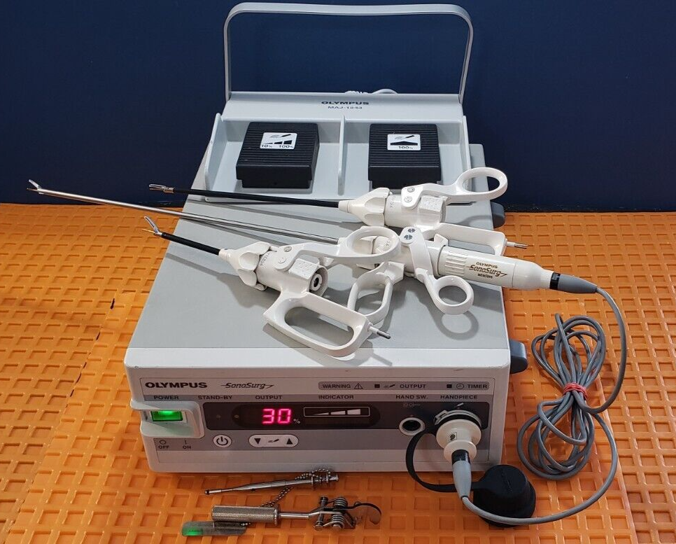 Olympus Sonosurg G2 Generator , T2H Transducer,T3075 Scissors, with Foot Switch.