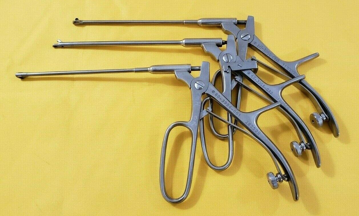 Zimmer Surgical Orthopedic Arthroscopic Punch Set Straight, Right & Left