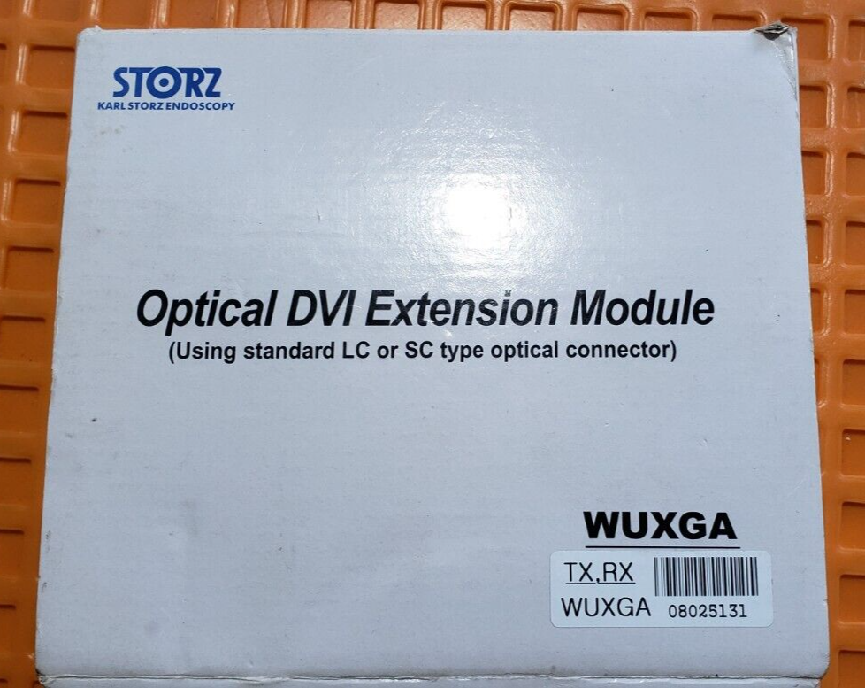 Karl Storz WU1085 DDL/DSL Optical DVI Extension Module Pair with Power Adaptor