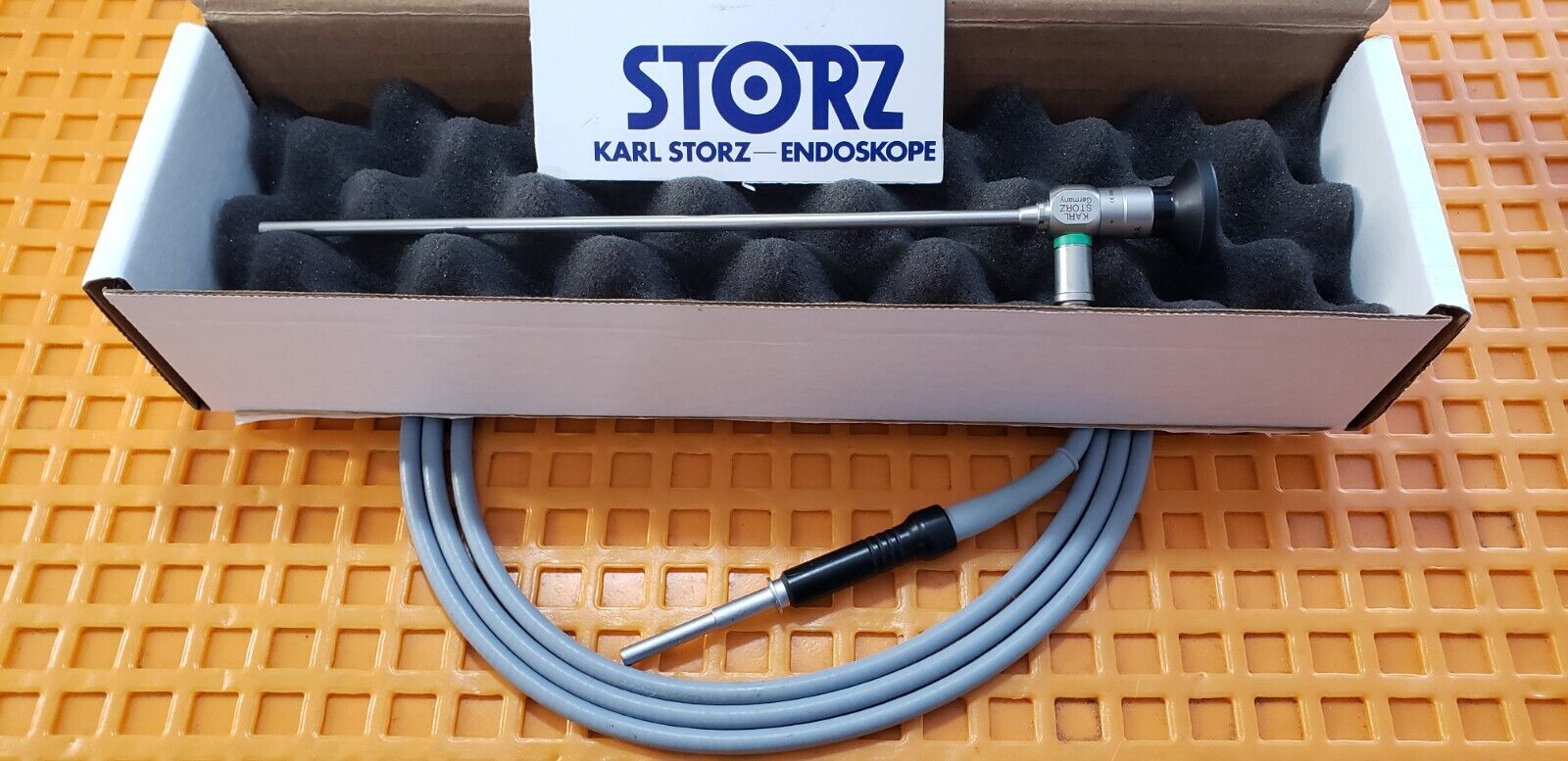 Karl Storz 26011AA Telescope 5mm x 0 Degree 24cm & 495NA Fiber Optic Cable